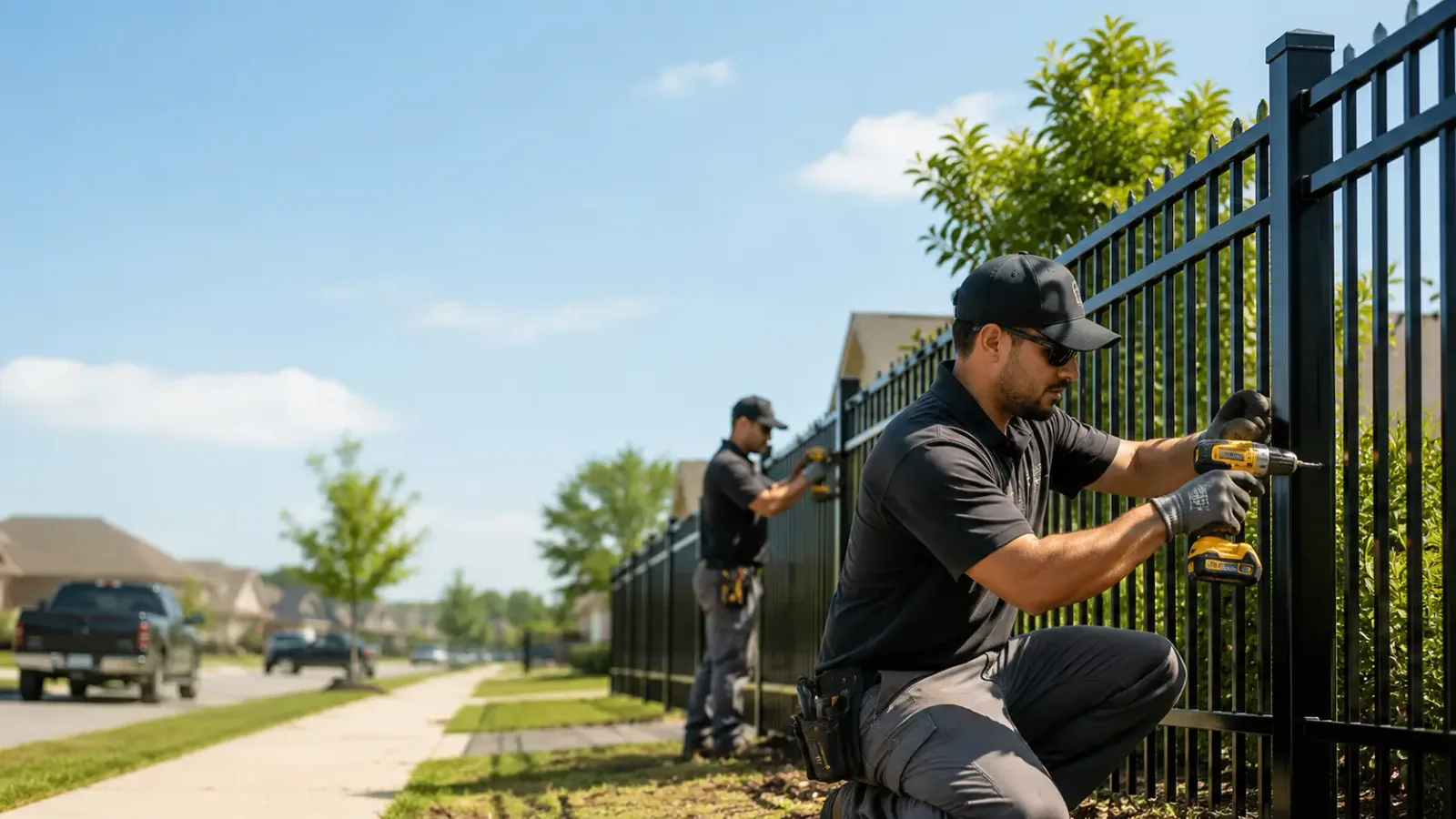 Metal Fence Installation in Vanderbilt, MI